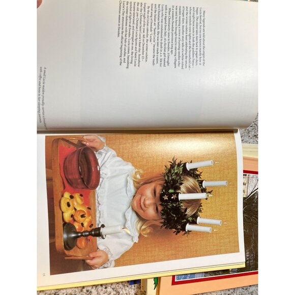 Christmas In Scandinavia  Book Goblins Lucia's Day Decorations Recipes Tradition - Picture 7 of 12